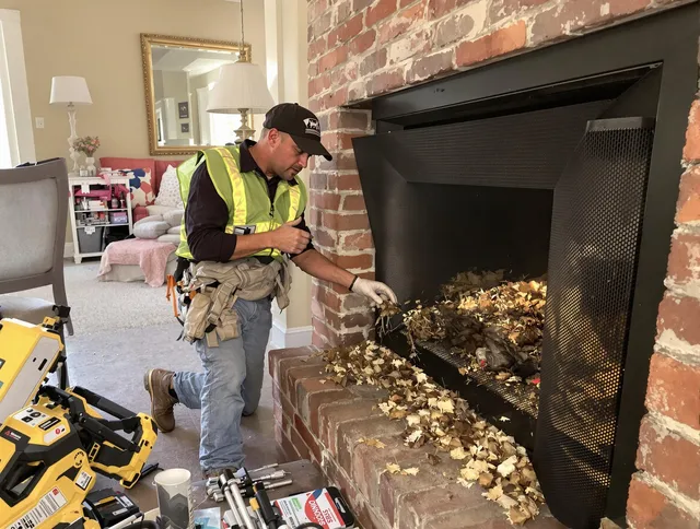Safe screening installation by Greeley Chimney Sweep in Greeley, CO