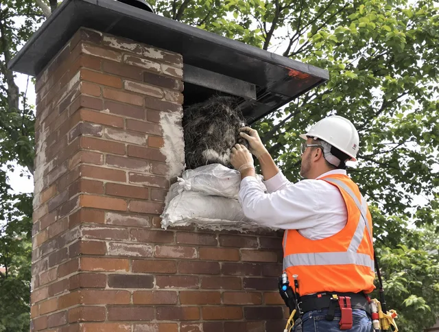 Humane removal of debris and animals by Greeley Chimney Sweep in Greeley, CO