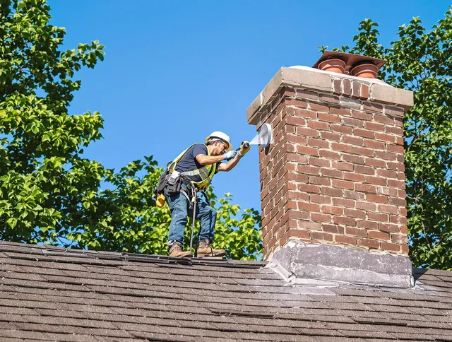 Greeley Chimney Sweep performing an inspection with advanced tools in Greeley, CO