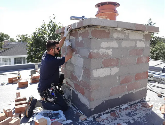 Advanced chimney repair process by Greeley Chimney Sweep in Greeley, CO